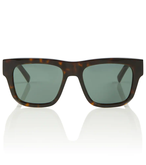 Tortoiseshell-effect sunglasses