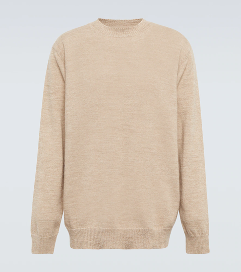 Alpaca and wool sweater