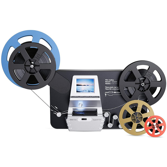 8mm & Super 8 Reels to Digital MovieMaker Film Sanner Converter