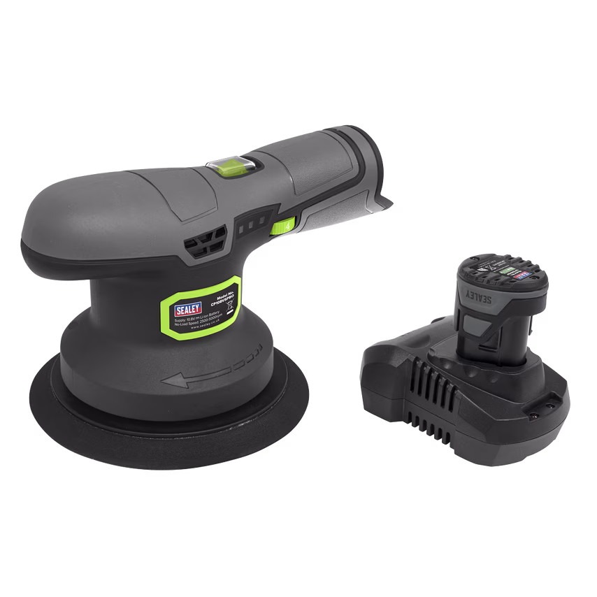 Sealey Dual Action Sander/Polisher Kit 10.8V SV10.8 Series 150mm