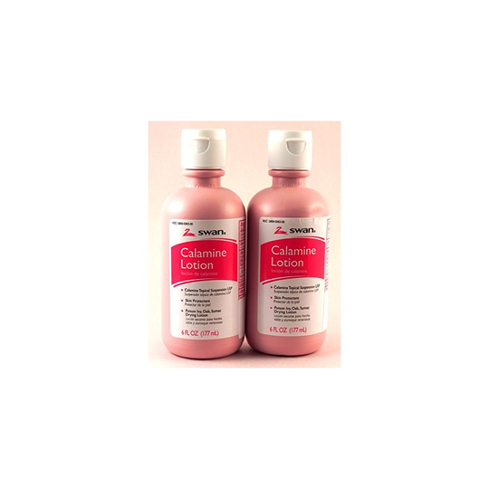 Swan Calamine Lotion - (2) 6 Oz. Bottles