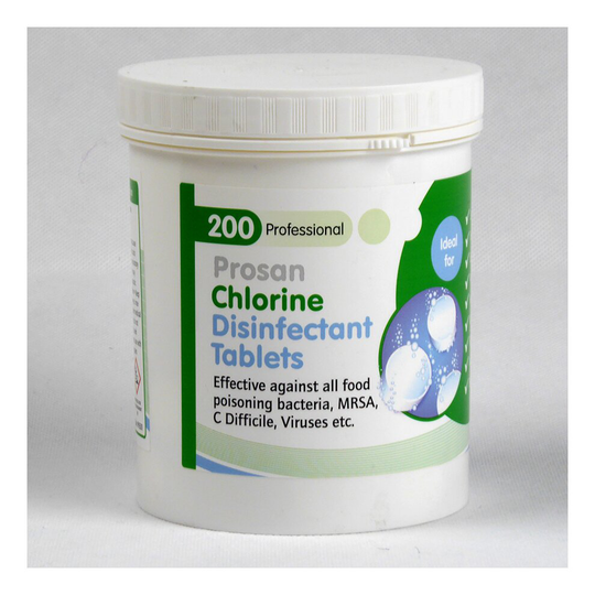 Effervescent Chlorine (Bleach) Tablets 200 x 3.2g