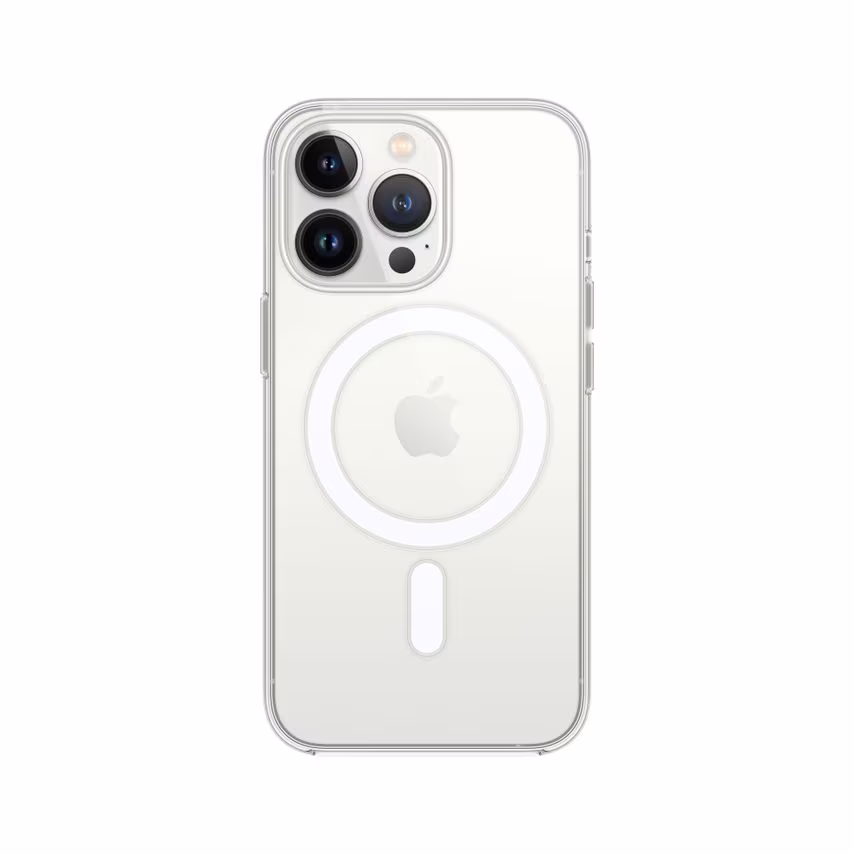 Apple Iphone 13 Pro Clear Case WithMagentasafe