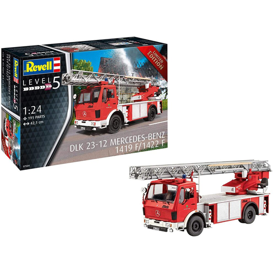 DLK 23-12 Level 5 Mercedes-Benz Fire Engine Revell Model Kit
