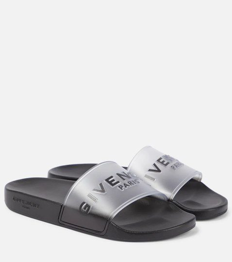 Logo rubber slides