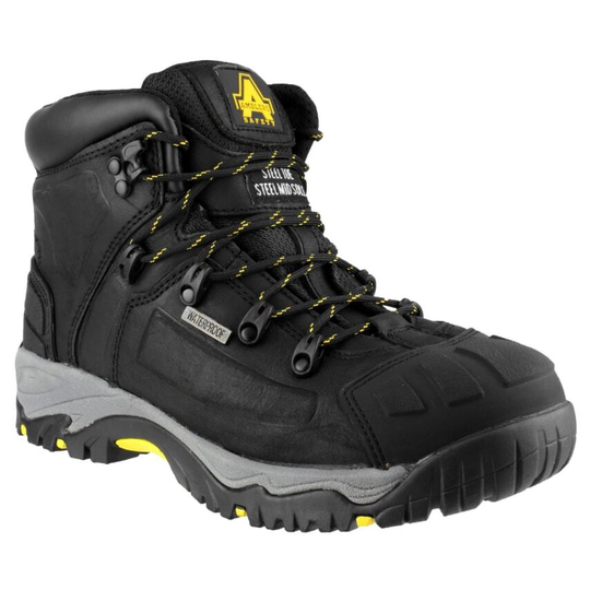 Amblers Safety FS32 Waterproof Safety Boots Black Size 6