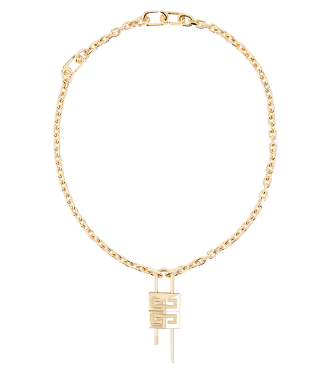 4G Padlock chainlink necklace