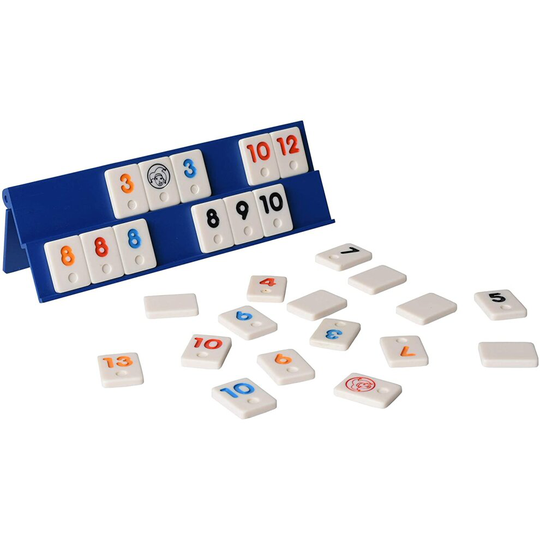 Point Games Classic Mini Rummy Game Set Two Tier Exclusive Folding