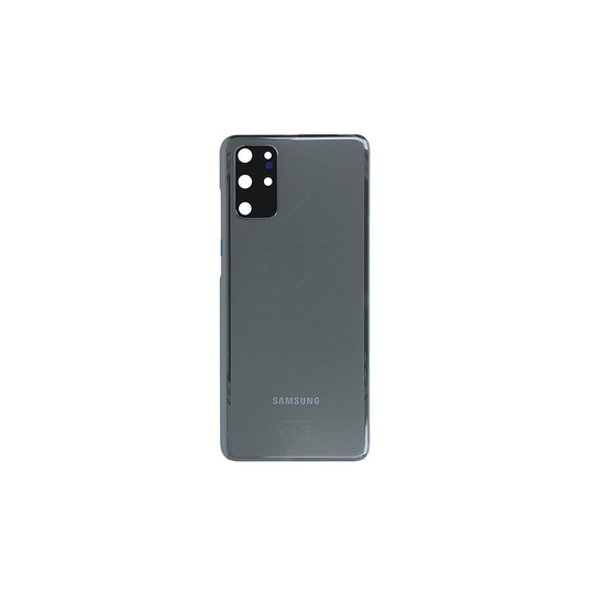 Genuine Samsung G985 Galaxy S20 Plus Rear Back Glass / Battery Cover With Camera Lens - Cosmic Grey GRADE A