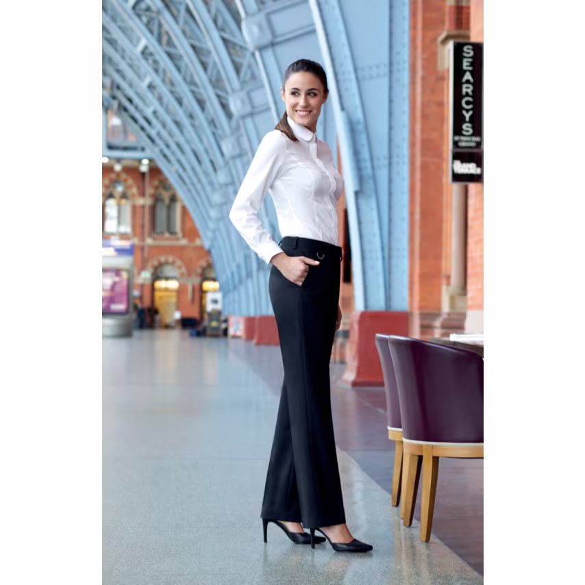 Brook Taverner Women's Size 12R Black Venus Trouser