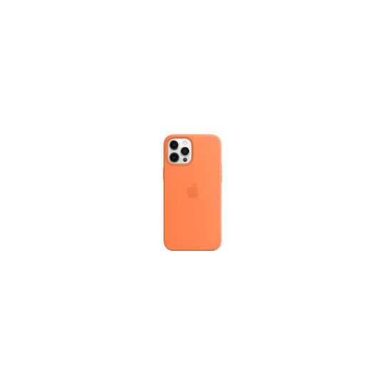 Apple Silicone Case with MagSafe for iPhone 12 Pro Max - Kumquat - MHL83ZE/A