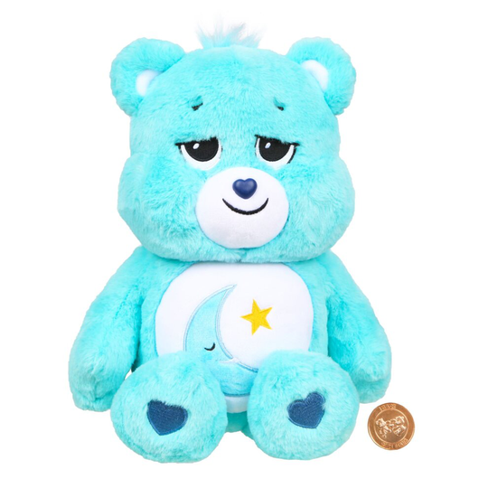 Care Bears Bedtime Bear Light Blue & Coin 16"