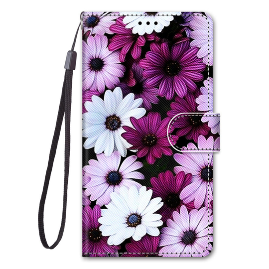 Samsung Galaxy Xcover 5 Painted Leather Case chrysanthemum