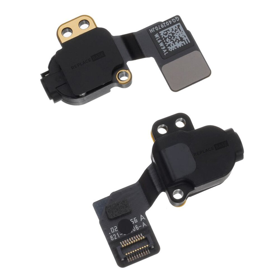 For Apple MacBook Pro 16" A2141 2019 | Replacement Headphone Audio Port | Black