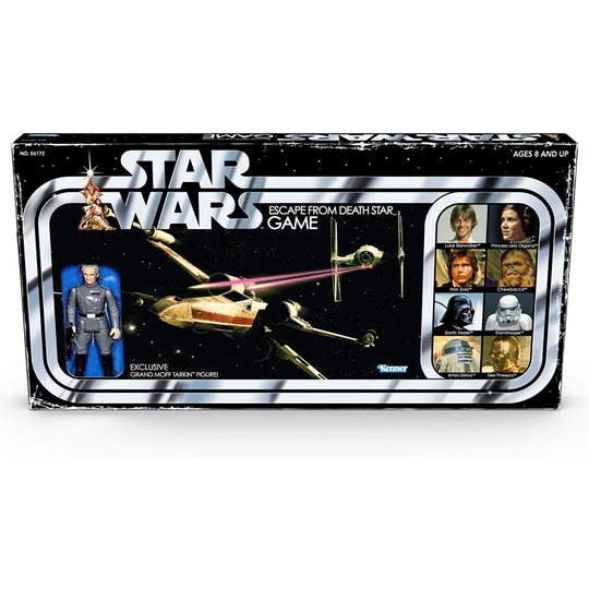 Star Wars Escape From Death Star Board Game with Exclusive Tarkin Figure Ages 8 and up