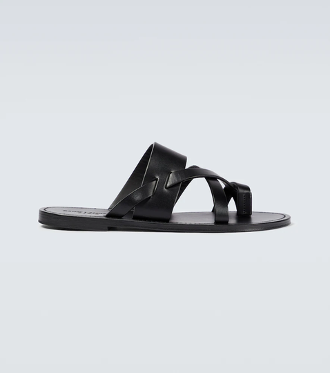 Leather sandals