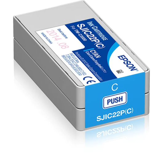 Epson Ink Cartridge Cyan- you get 6