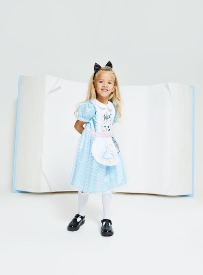 Disney Alice In Wonderland Blue Costume - 3-4 Years