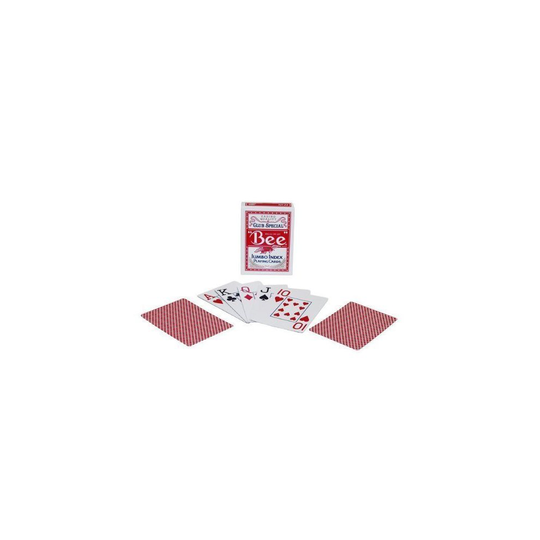 Bee Jumbo Index Playing Cards (colours vary) 1 Deck