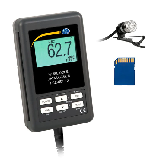 PCE Instruments Data Logging Sound Level Meter PCE-NDL 10