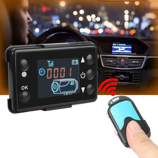Diesel Air Heater LCD Display Monitor Switch & Remote Control Controller