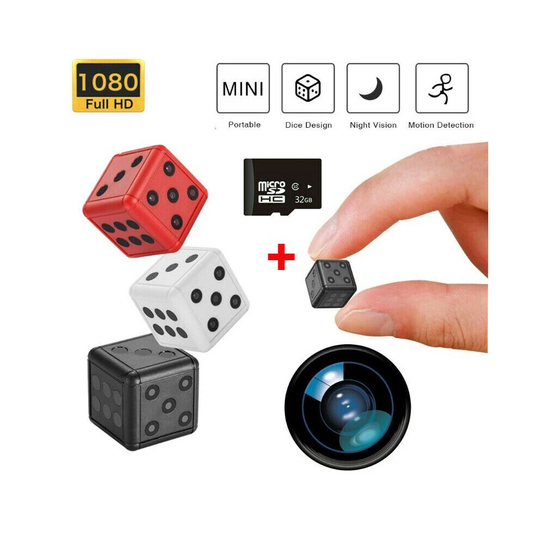 Mini Hidden Wireless Safe Security 1080P DVR Night Vision Spy Camera