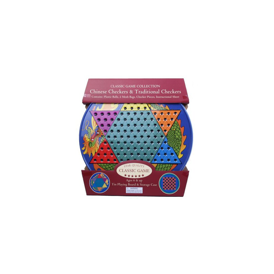 Classic Game Collection Chinese Checkers & Traditional Checkers