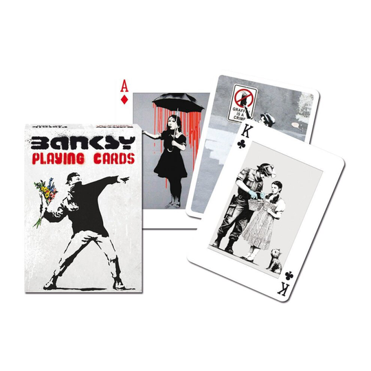 Banksy set of 52 playing cards + jokers