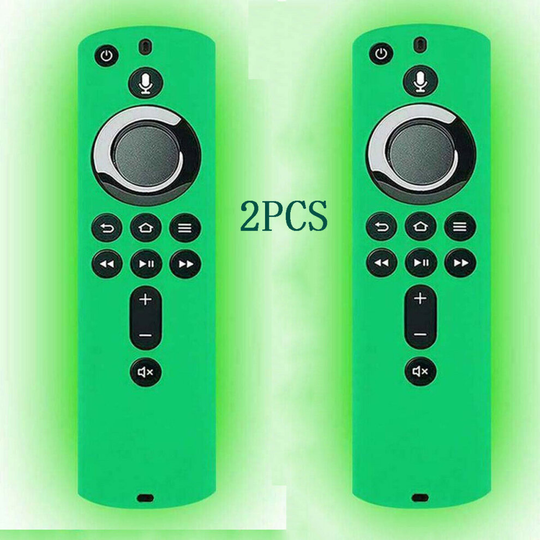2PCS Remote Controller Shockproof Silicone Cover For Amazon Fire TV Stick