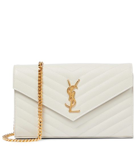 Envelope Small leather wallet on chain
