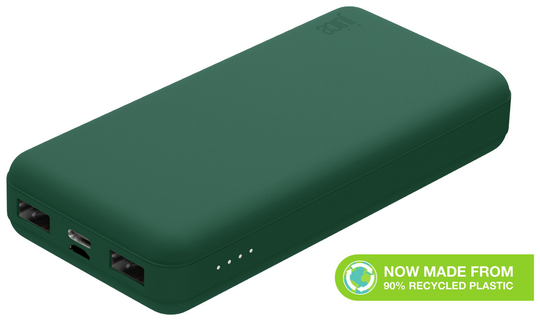 Juice 5 15000mAh Portable Power Bank - Green