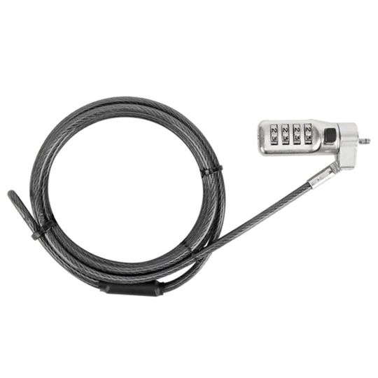 Targus (Bel) 3-IN-1 Lock Fixed Combi Ret Lock- you get 3