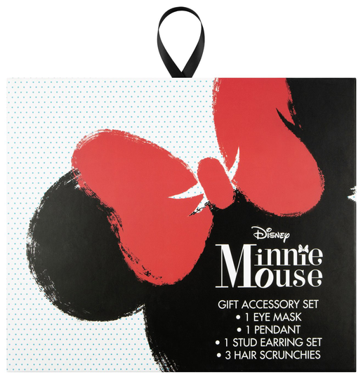 Disney Kid's Silver Plated Minnie Mouse Jewellery Gift Set