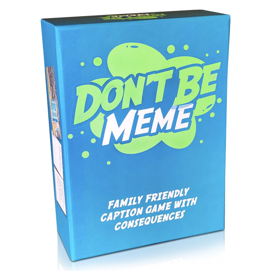 Dont Be Meme - Hilarious Family Friendly caption card game with Hysterical consequences - Perfect Family game Night Fun for Adults, Teens, Tweens, Kid