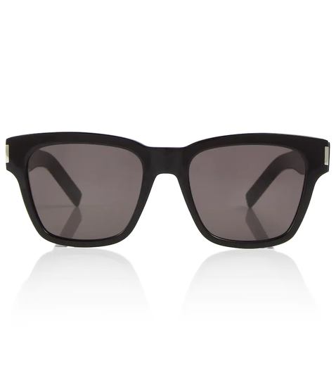 Rectangular acetate sunglasses