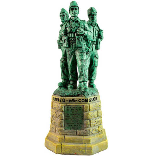 Commando Memorial Statue Resin Model Ornament WW2