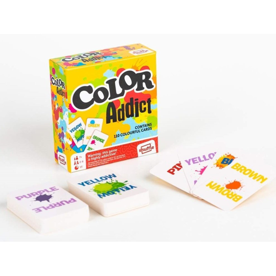 Color Addict Card Game Box