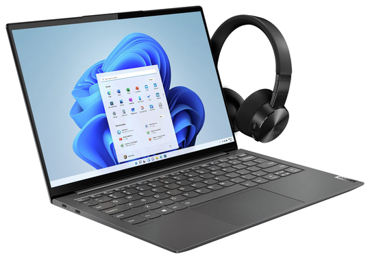 Lenovo Yoga Slim 7 13.3in Ryzen 5 8GB 256GB Laptop Bundle