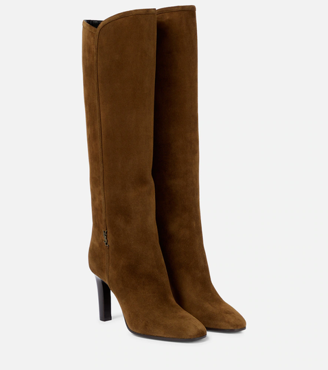 Jane 95 suede knee-high boots