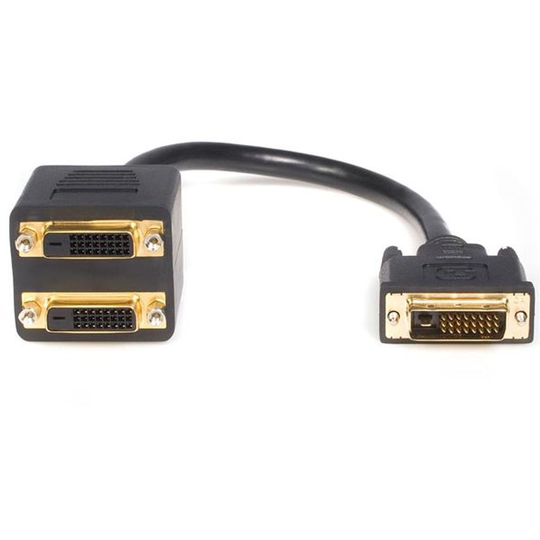 Startech StarTech 1ft DVI D to 2x DVI D Splitter