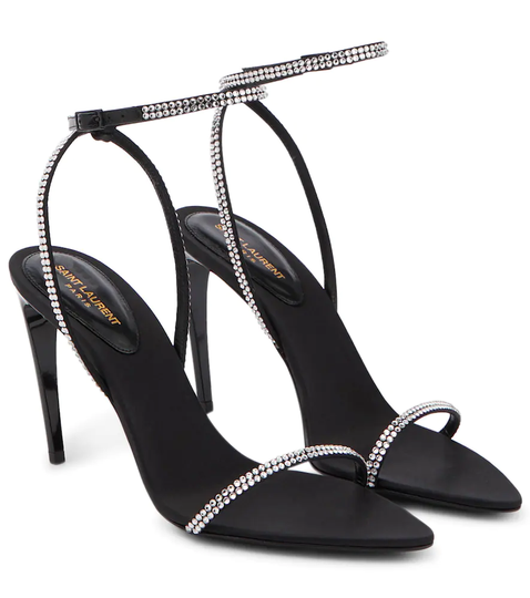 Georgia crystal-embellished sandals