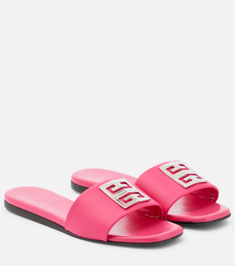4G leather sandals