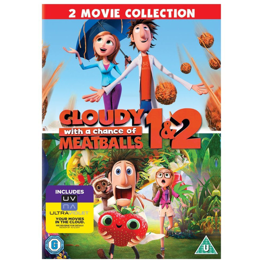 Cloudy with a Chance of Meatballs 1 and 2 (includes Ultraviolet Copy)
