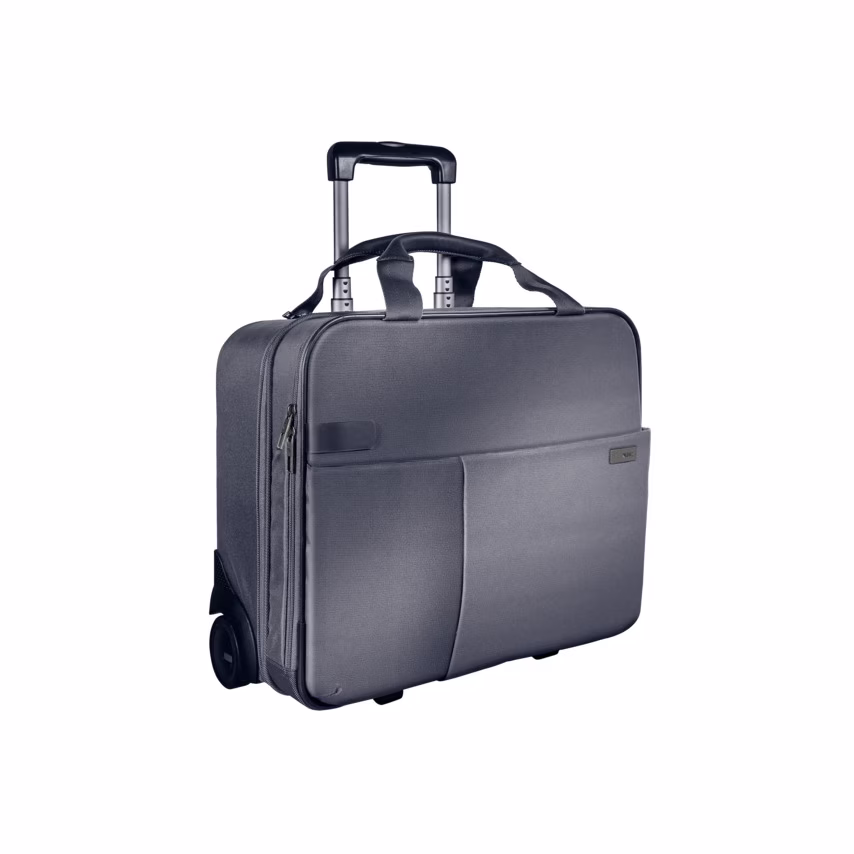 Leitz Complete Carry-on Trolley Smart Traveller Cabin Size for 15.6" Laptop Silv