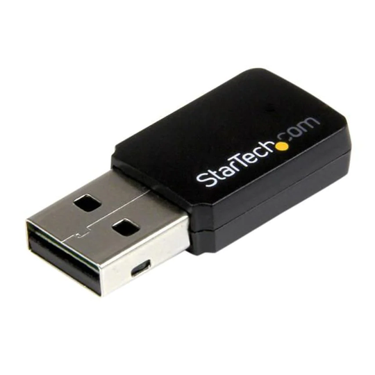 Startech USB 2.0 1T1R 802.11ac WiFi Adapter- you get 5