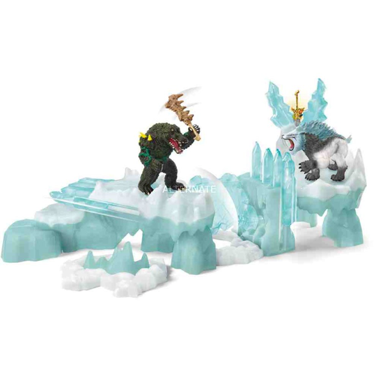 Schleich Attack on Ice Fortress Collectible Figure Play Set for Children Over 3 Years Old