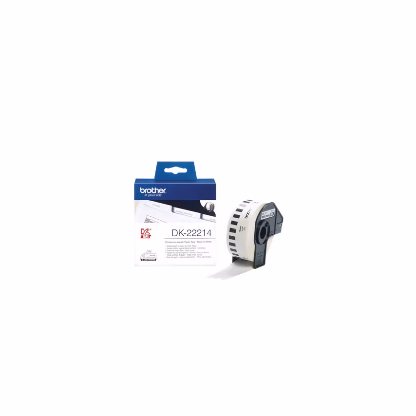 Brother 12MMX30.48M Continuous Paper Tape