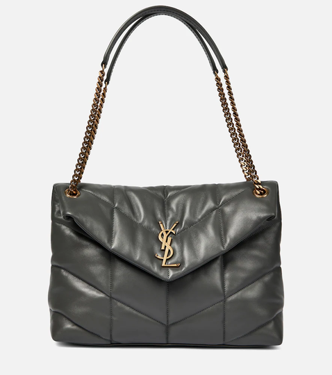 Loulou Puffer Medium leather shoulder bag