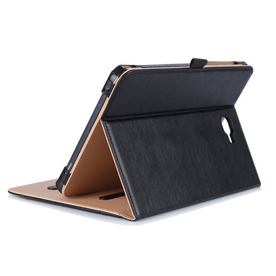 ProCase Samsung Galaxy Tab A 10.1 Case - Stand Folio Case Cover (Black)
