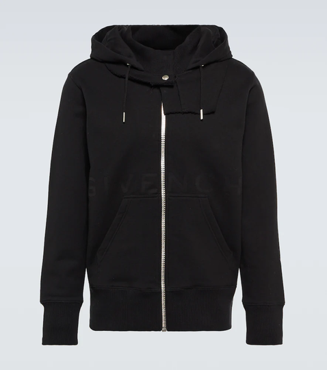 Slim-fit hooded sweatshirt